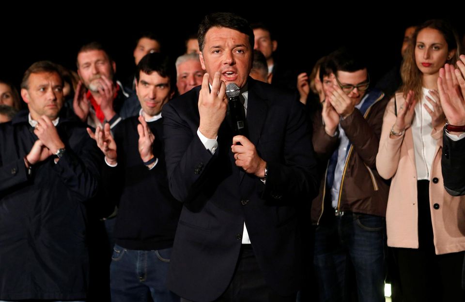 Reconquête du pouvoir par Matteo Renzi