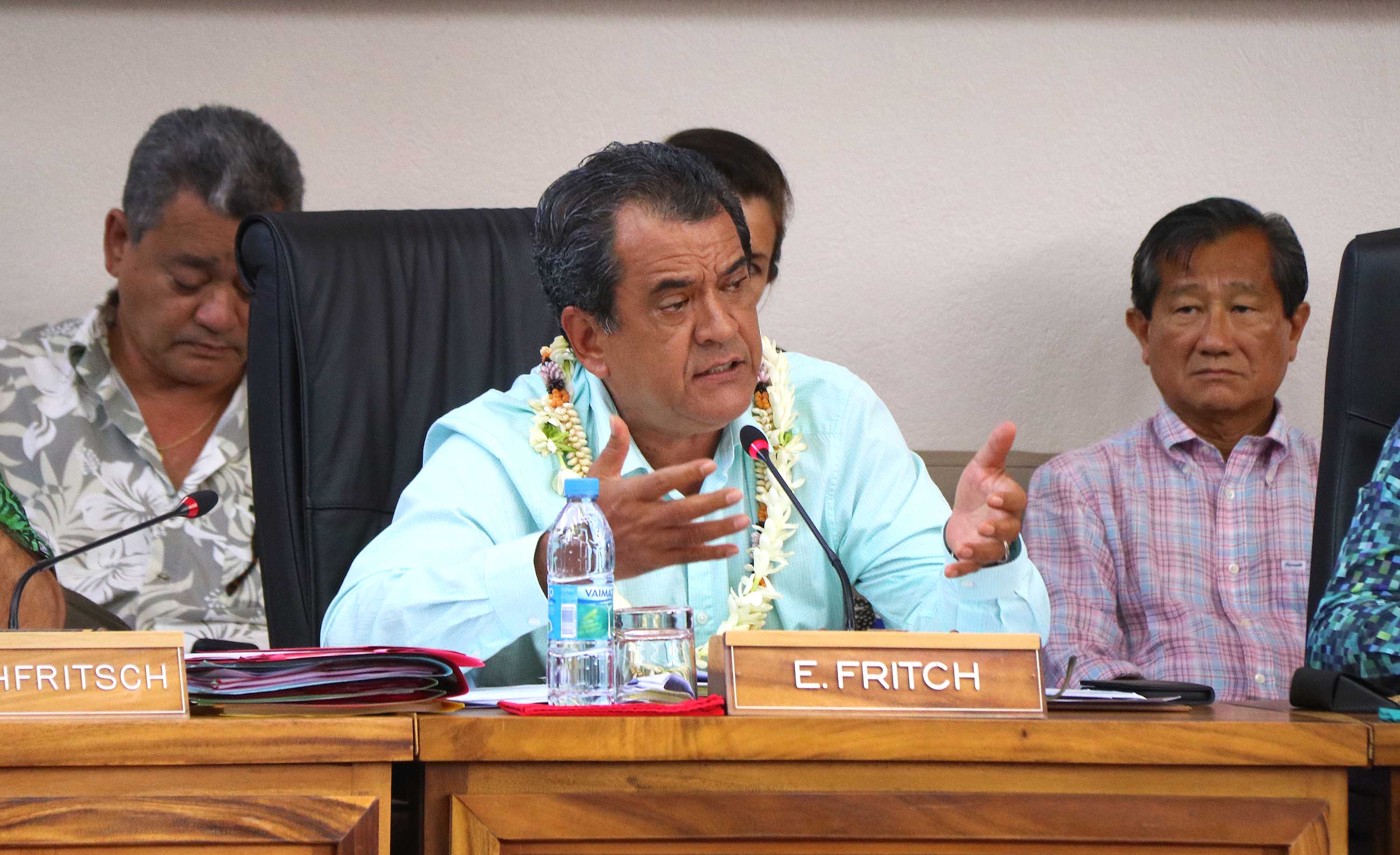Voeux M. Fritch - Président de la PF - @Tahiti Infos