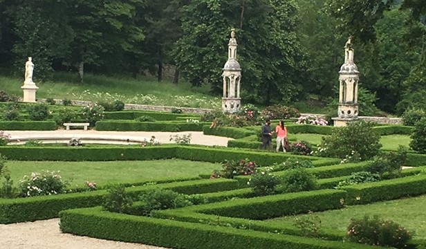 jardin du Château de Bussy-Rabutin
