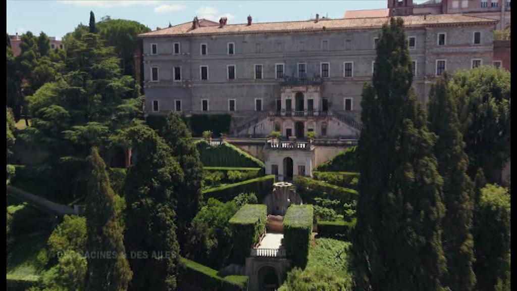 Le jardin de la Villa d'Este, à Tivoli (Italie) © Prod