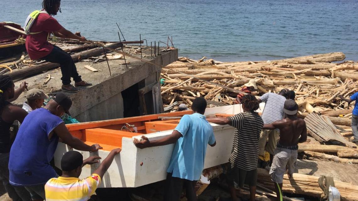 La Dominique : Marins-pêcheurs