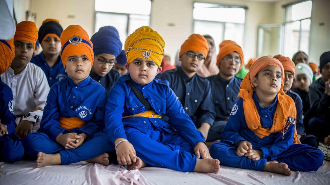 Enfants Sikh