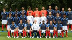 Photo officielle de l’équipe de France de football avant la Coupe du monde en Russie