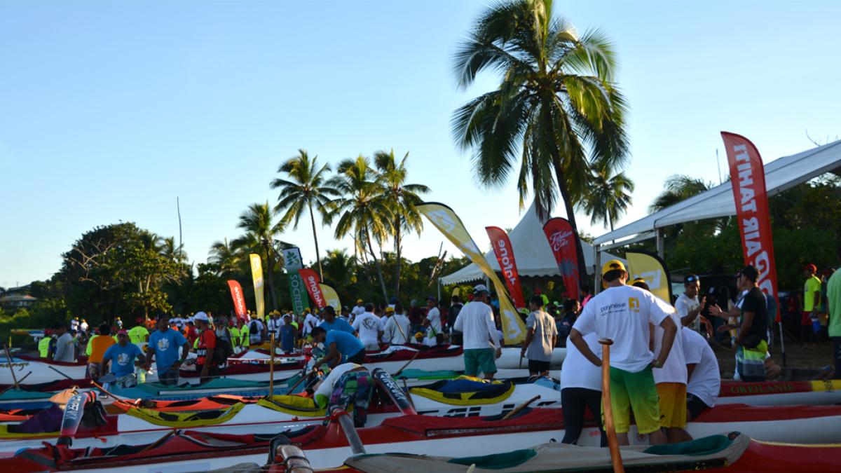 Marathon Polynésie 1ère Va'a