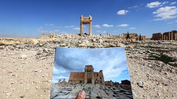 Le site de Palmyre complètement détruit par Daesh