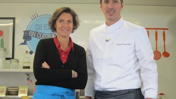 Ça roule en cuisine - Richard Guyomard et Sophie Menut - crédit FTV
