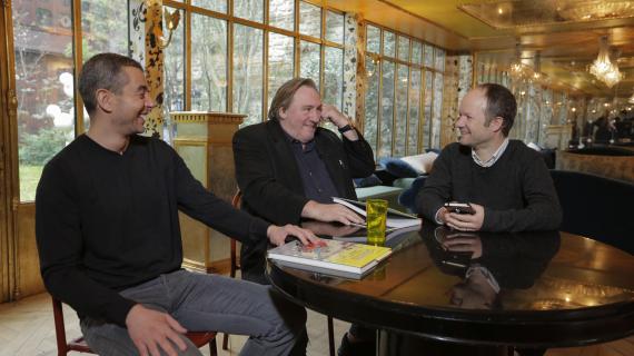 A. Badou, G. Depardieu, M. Sapin