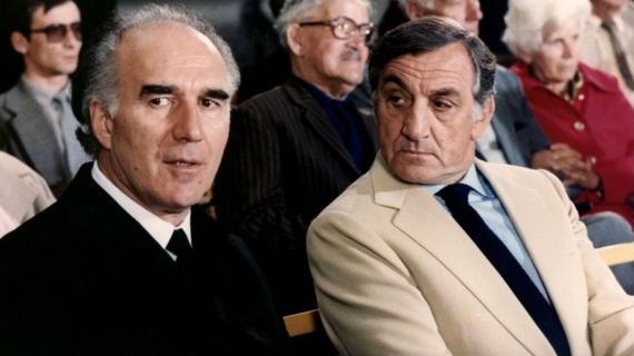 Michel Piccoli et Lino Ventura dans "Espion, lève toi"