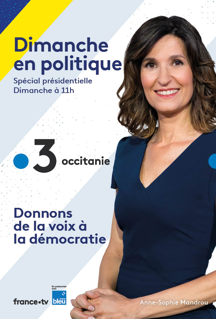 Affiche Dimanche en Politique avec Anne-Sophie Mandrou