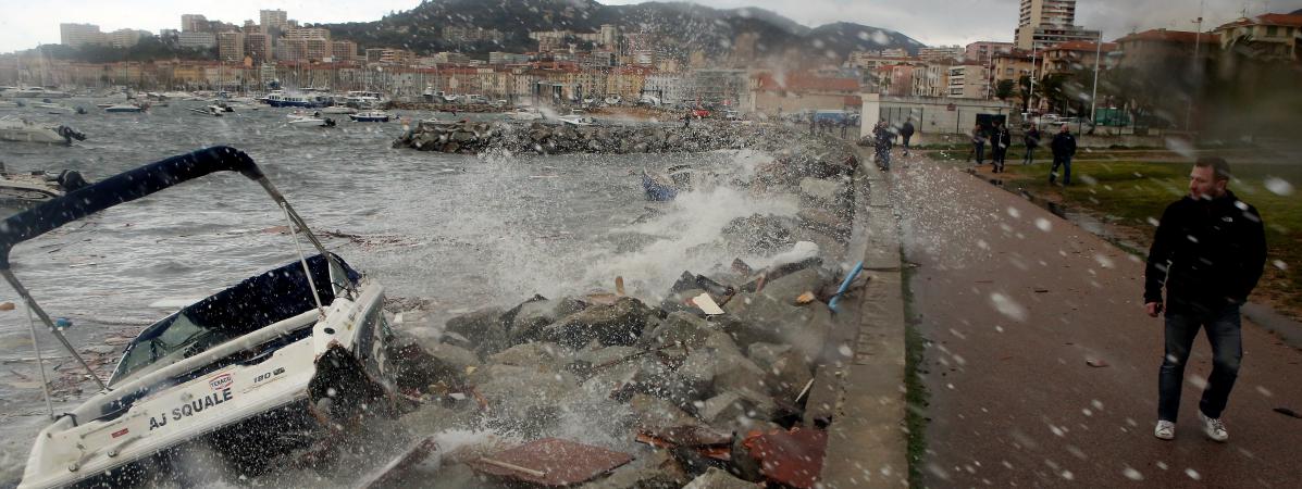 Tempête en Corse