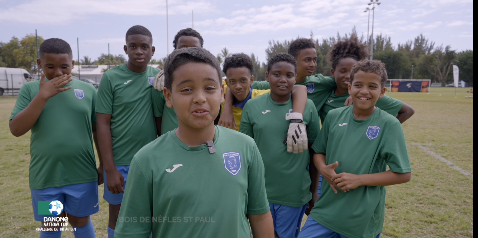 Danone Nations Cup 2022  Saison 2 La Finale « Le Challenge de Tirs au But, Réunion la 1ère »