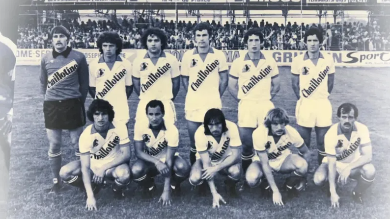 L'équipe de l'AJ Auxerre en 1980 / ©AJ Auxerre