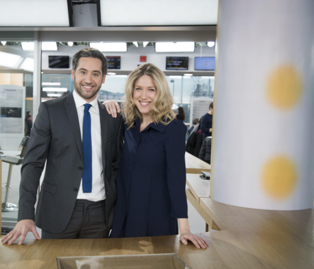 Julien Benedetto et Clémence de la Baume 