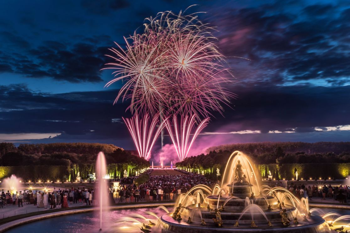 La grande soirée du 31 à Versailles