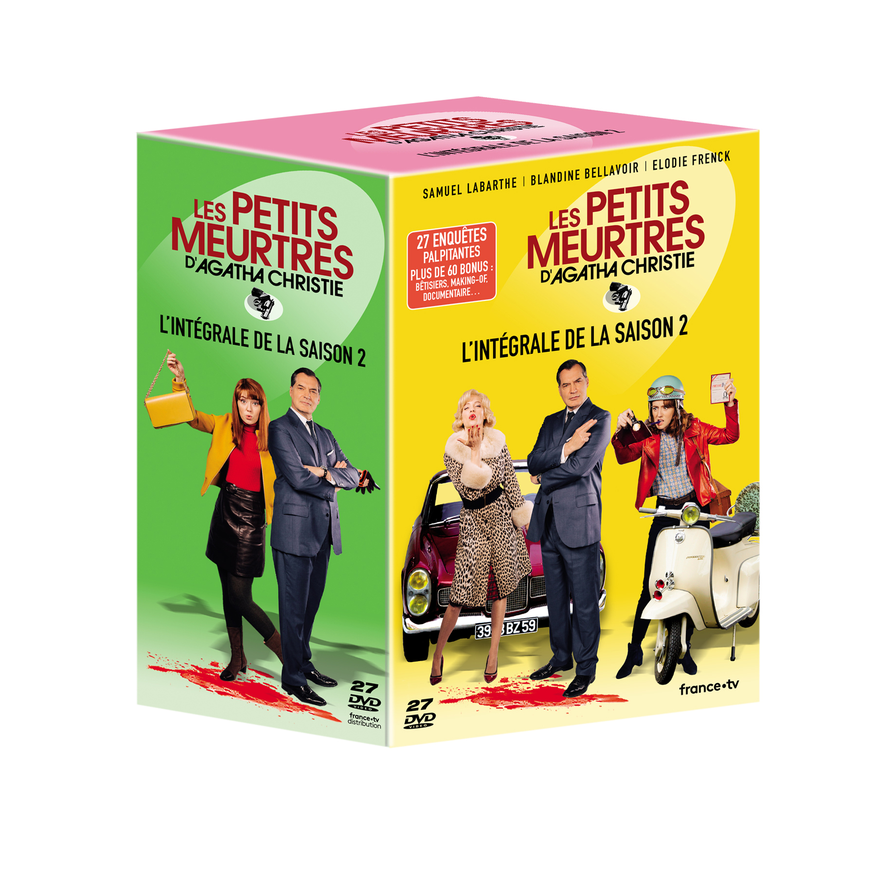 Coffret les petits meurtres d'Agatha Christie