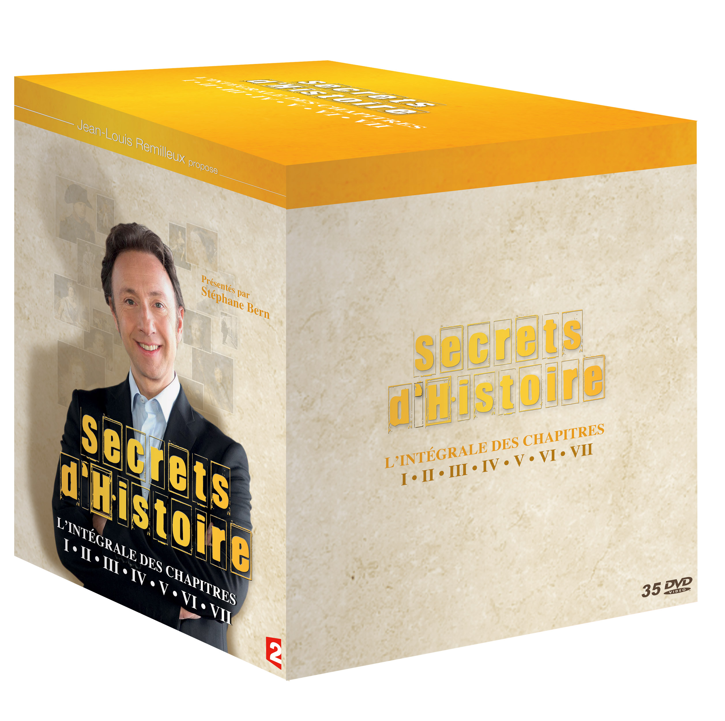 Coffret Secrets d'Histoire Vol. 1 à
