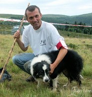 Etienne Serclérat, spécialiste du dressage de chiens et de troupeaux 