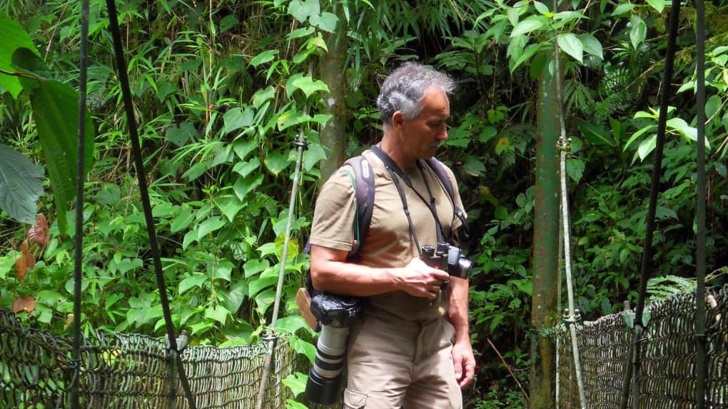 Le photographe animalier Guy Janvrot