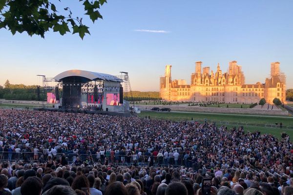 Sting au château de Chambord
