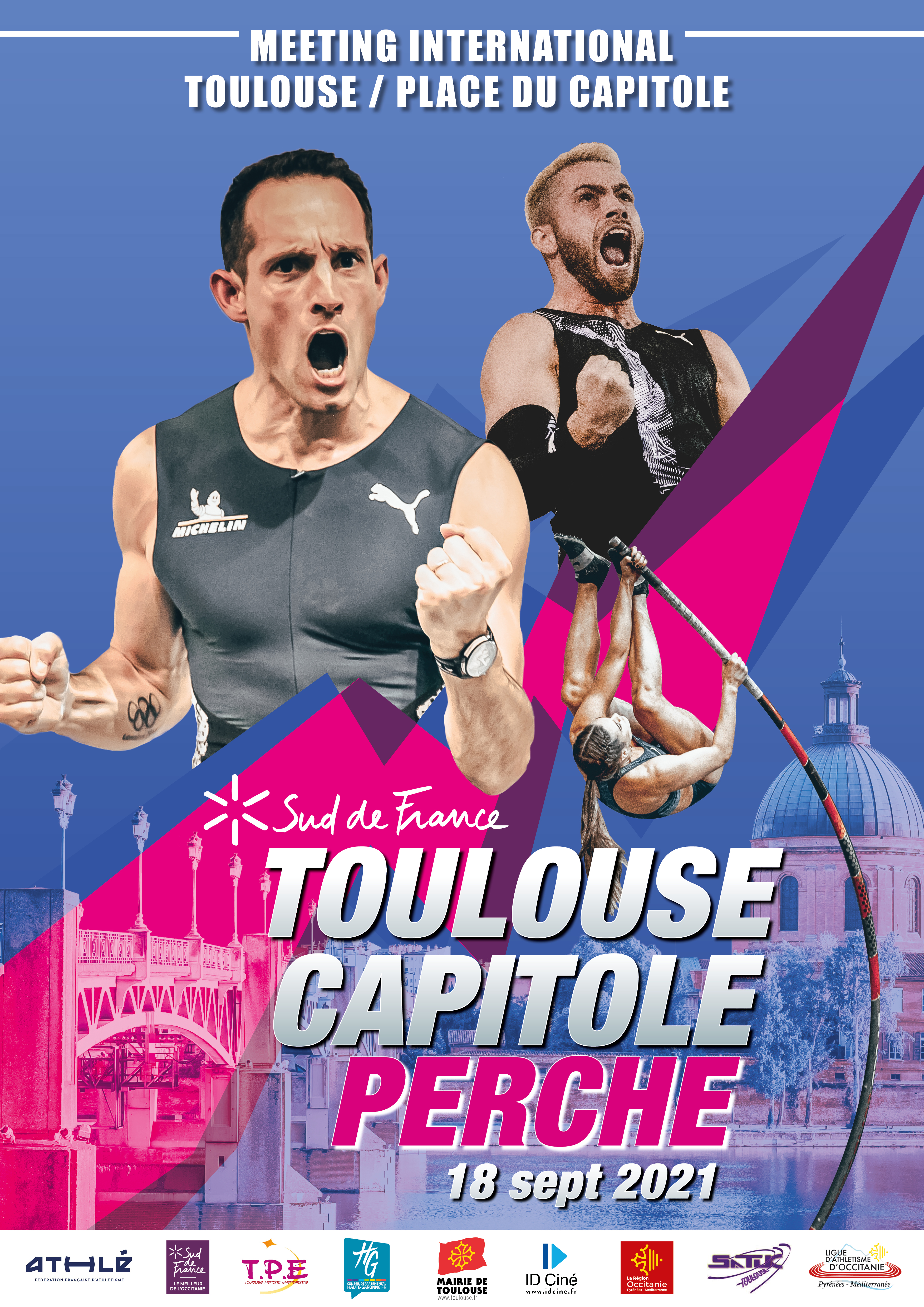 Affiche "Toulouse Capitole Perche" 1ère édition 