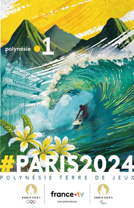 Affiche Polynésie