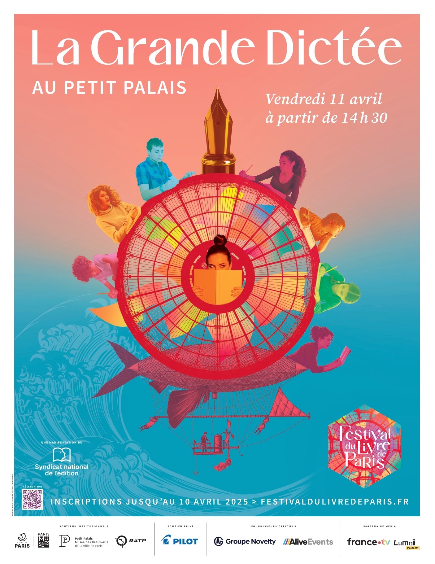 Affiche Dictée