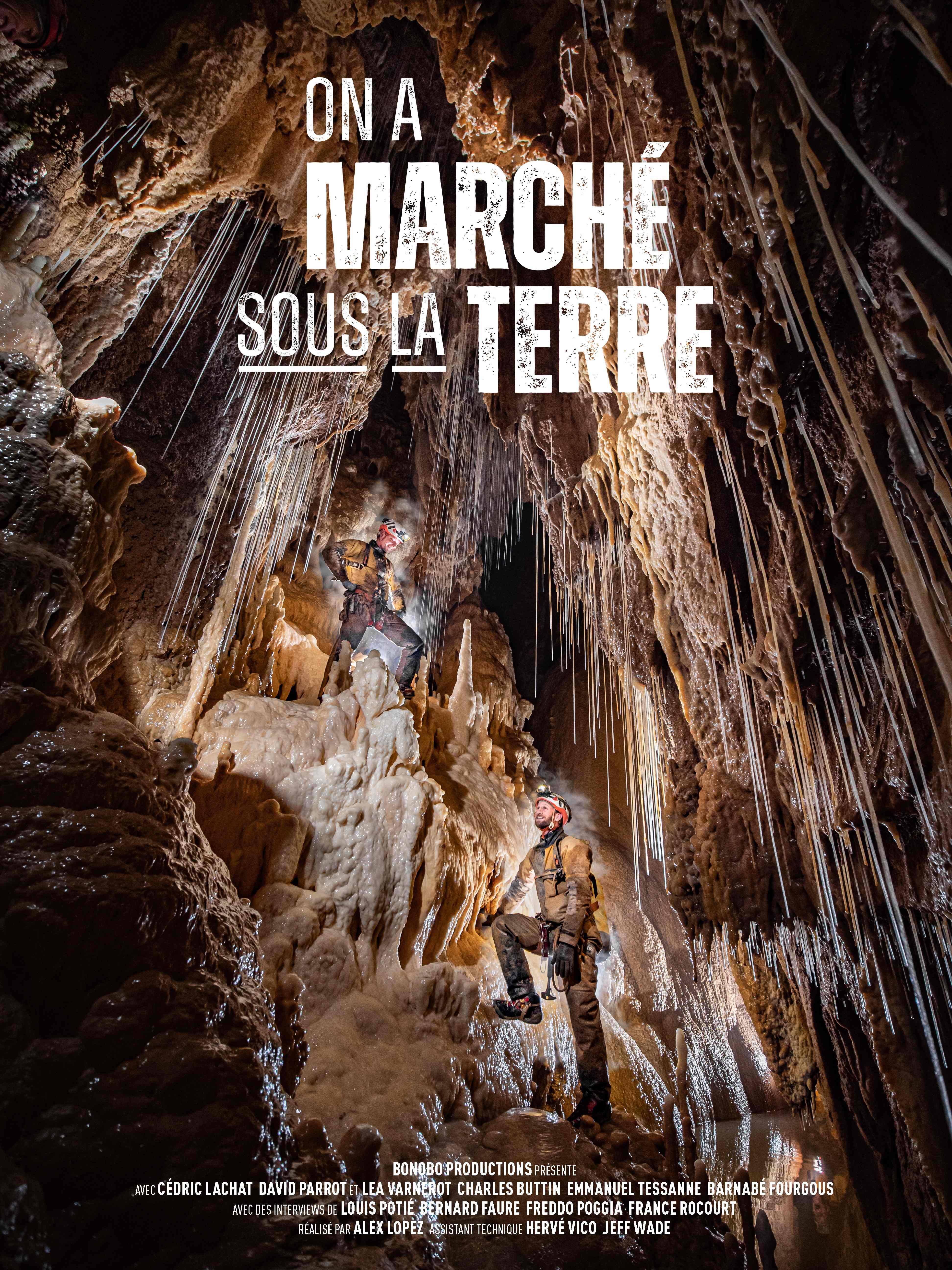 Affiche on a marché sous la terre