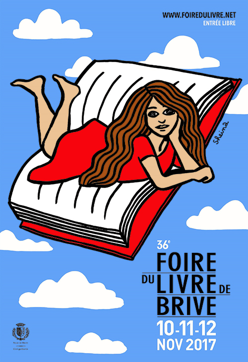 Affiche Foire du livre de Brive