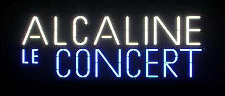 logo Alcaline, le concert 
