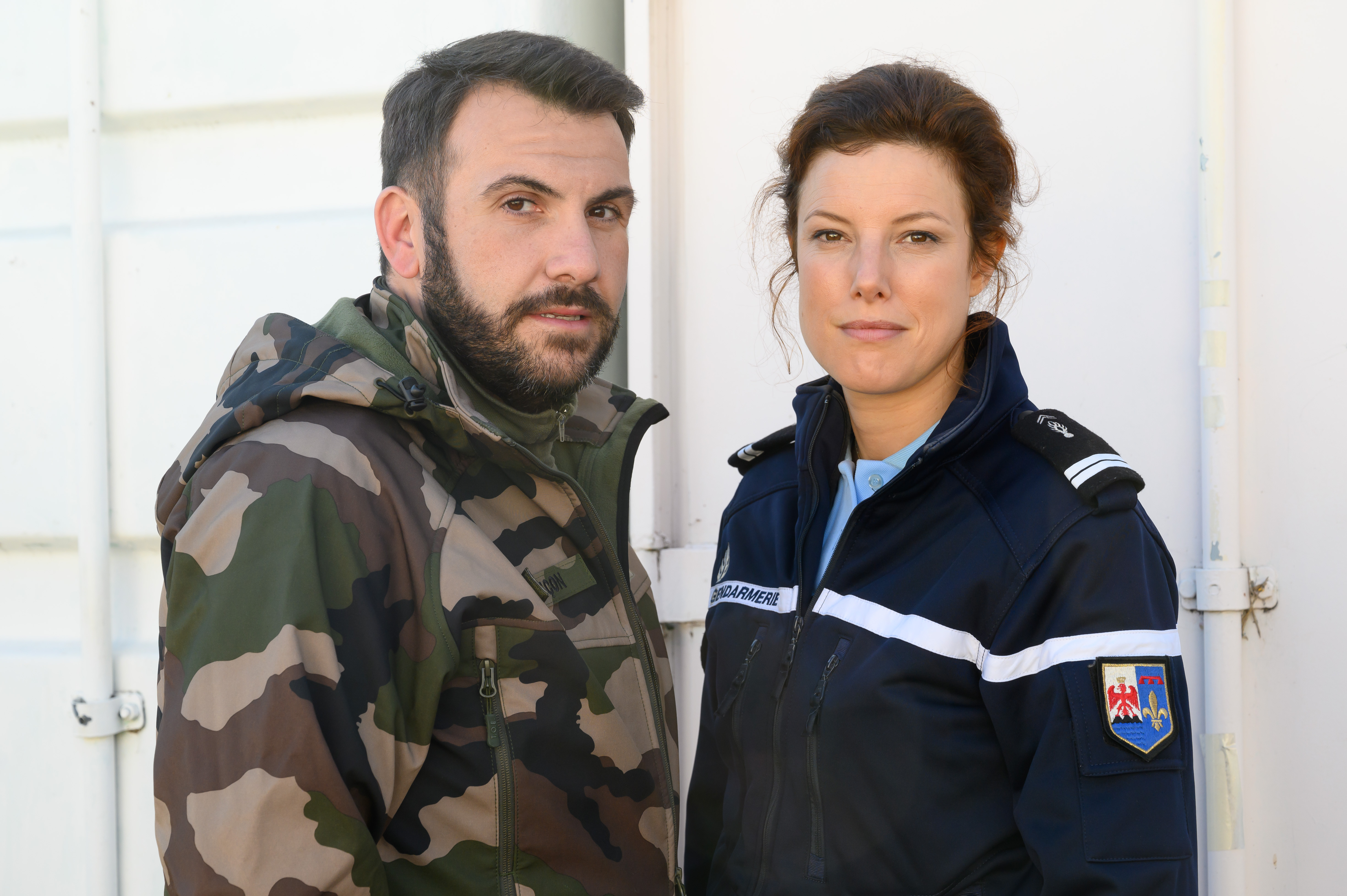 Avec Laurent Ournac (Alex Lançon) et Hélène Degy (Diane Giraud)