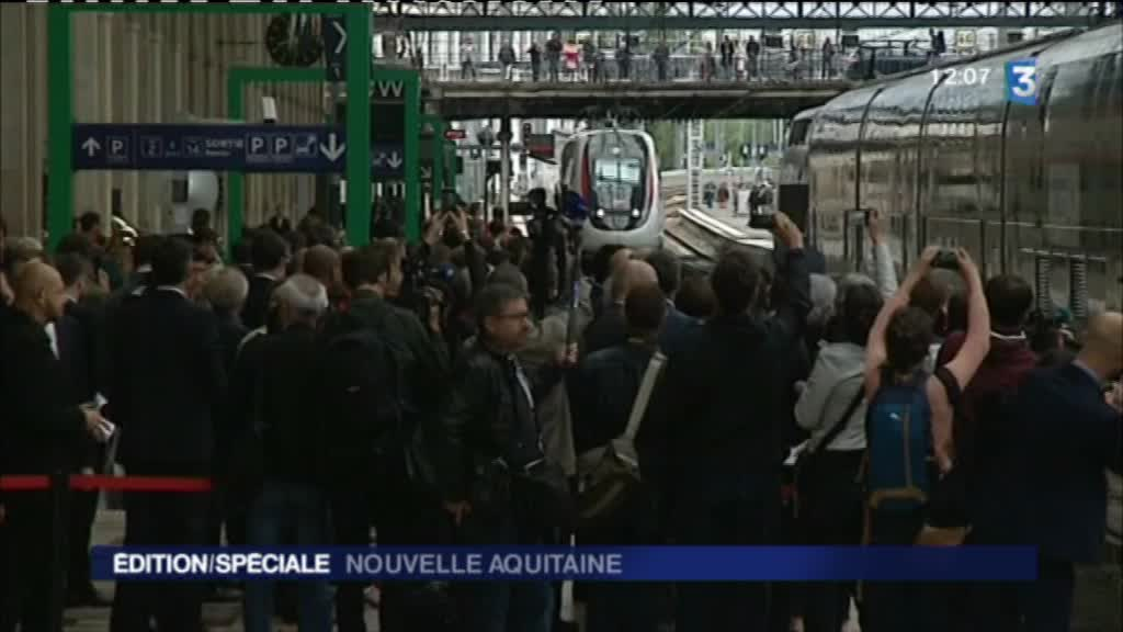 Arrivée LGV en Gare Saint-Jean