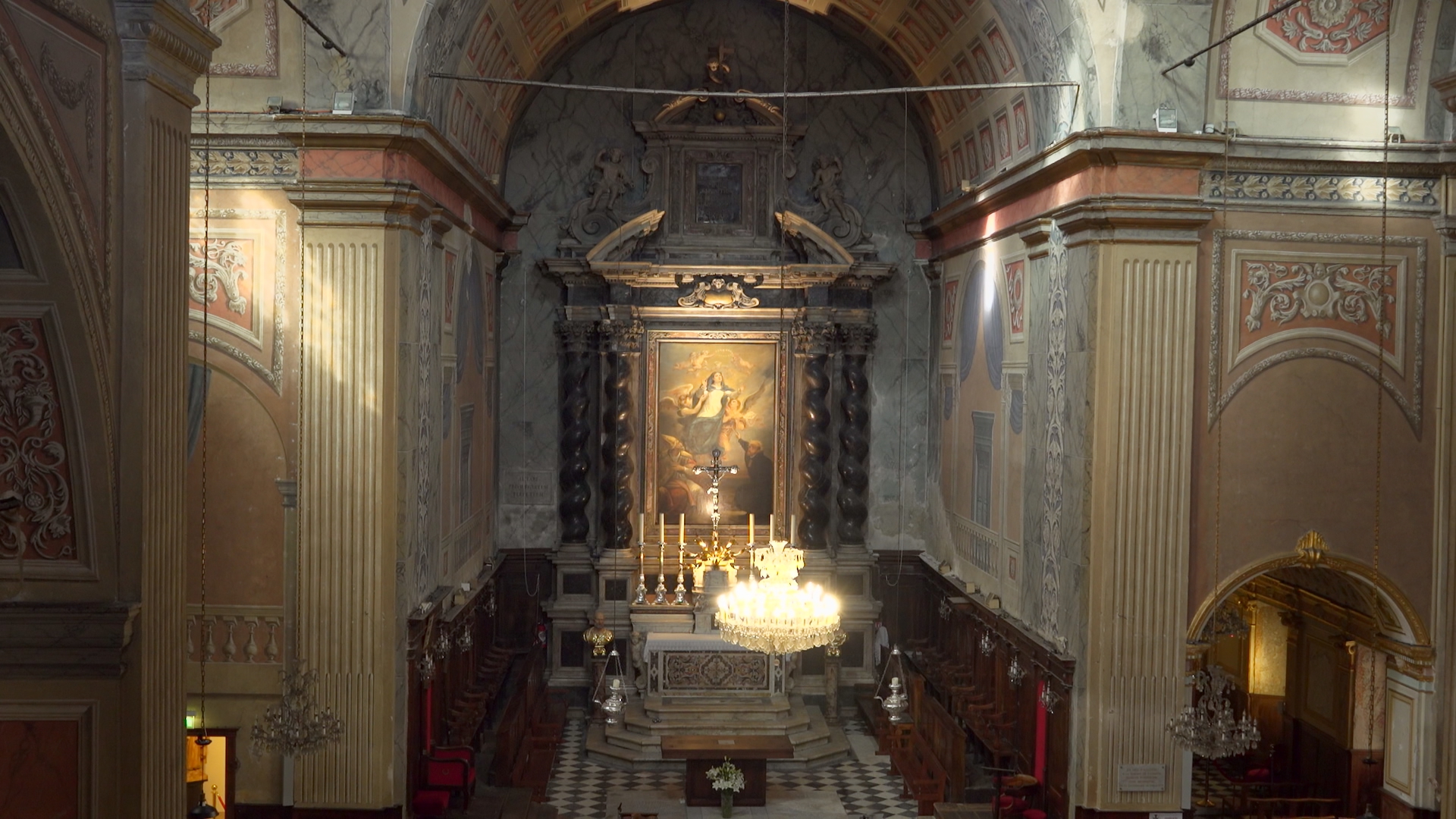 Intérieur cathédrale