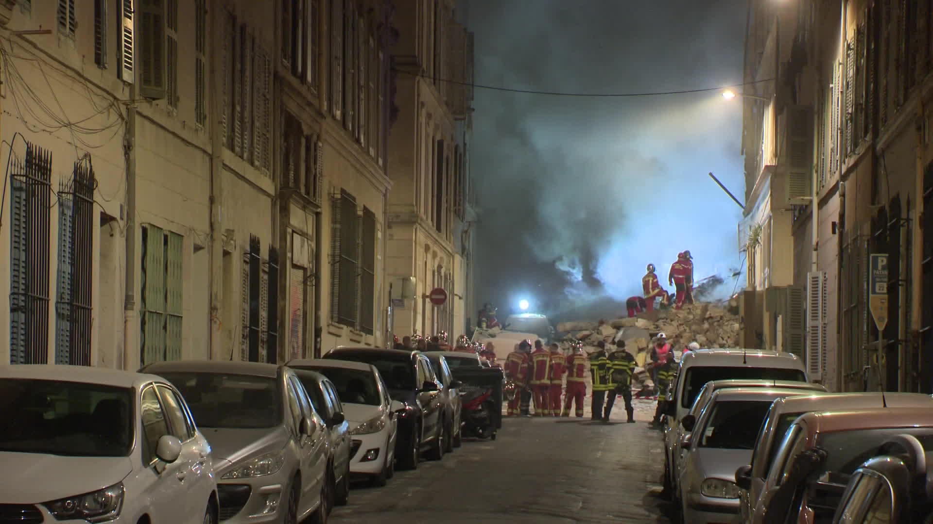 Equipes de secours à Marseille