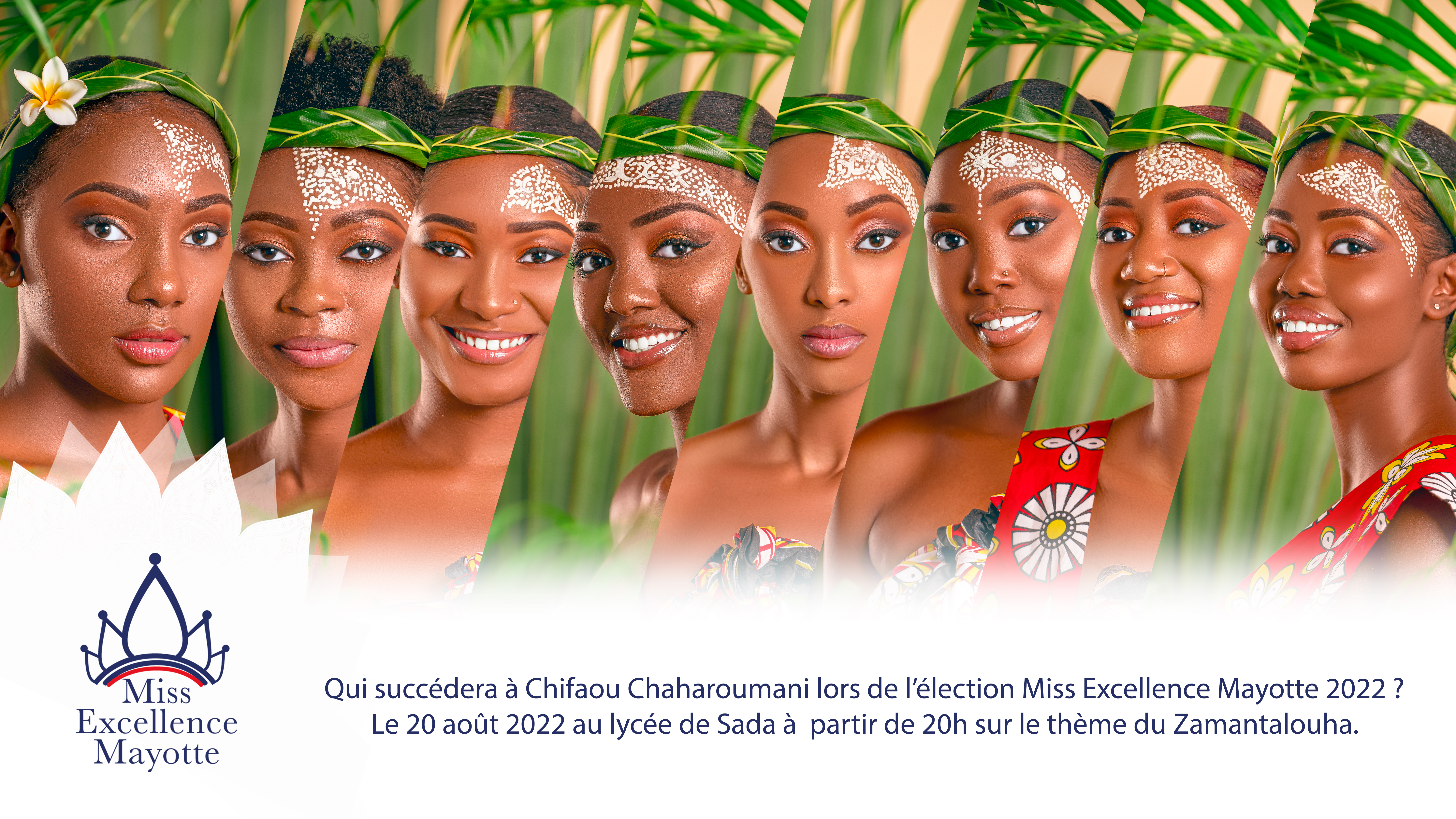 Candidates Miss Excellence Mayotte 2022