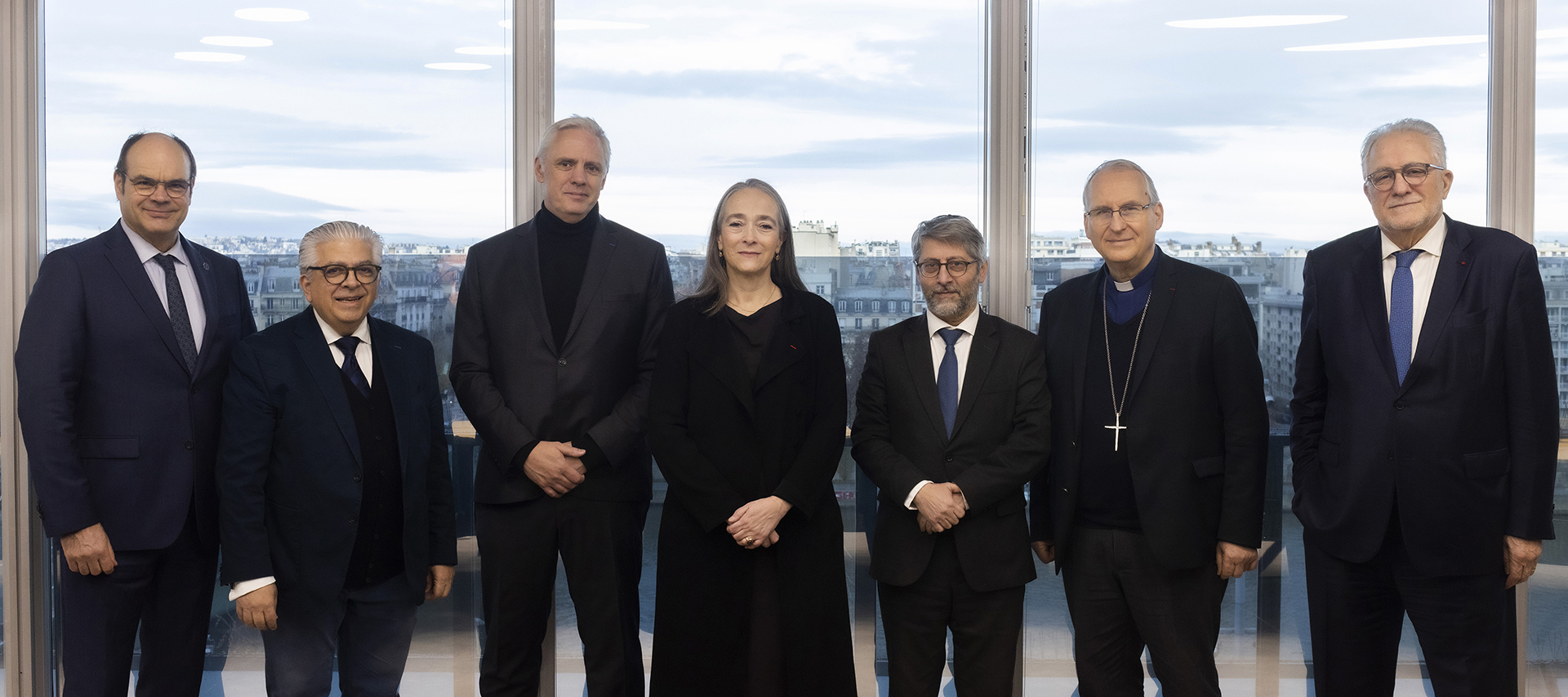 Delphine Ernotte Cunci et les représentants des cultes