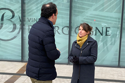 Jérémy Chevreuil avec Anne-Laure Marchand © François Weckerlé