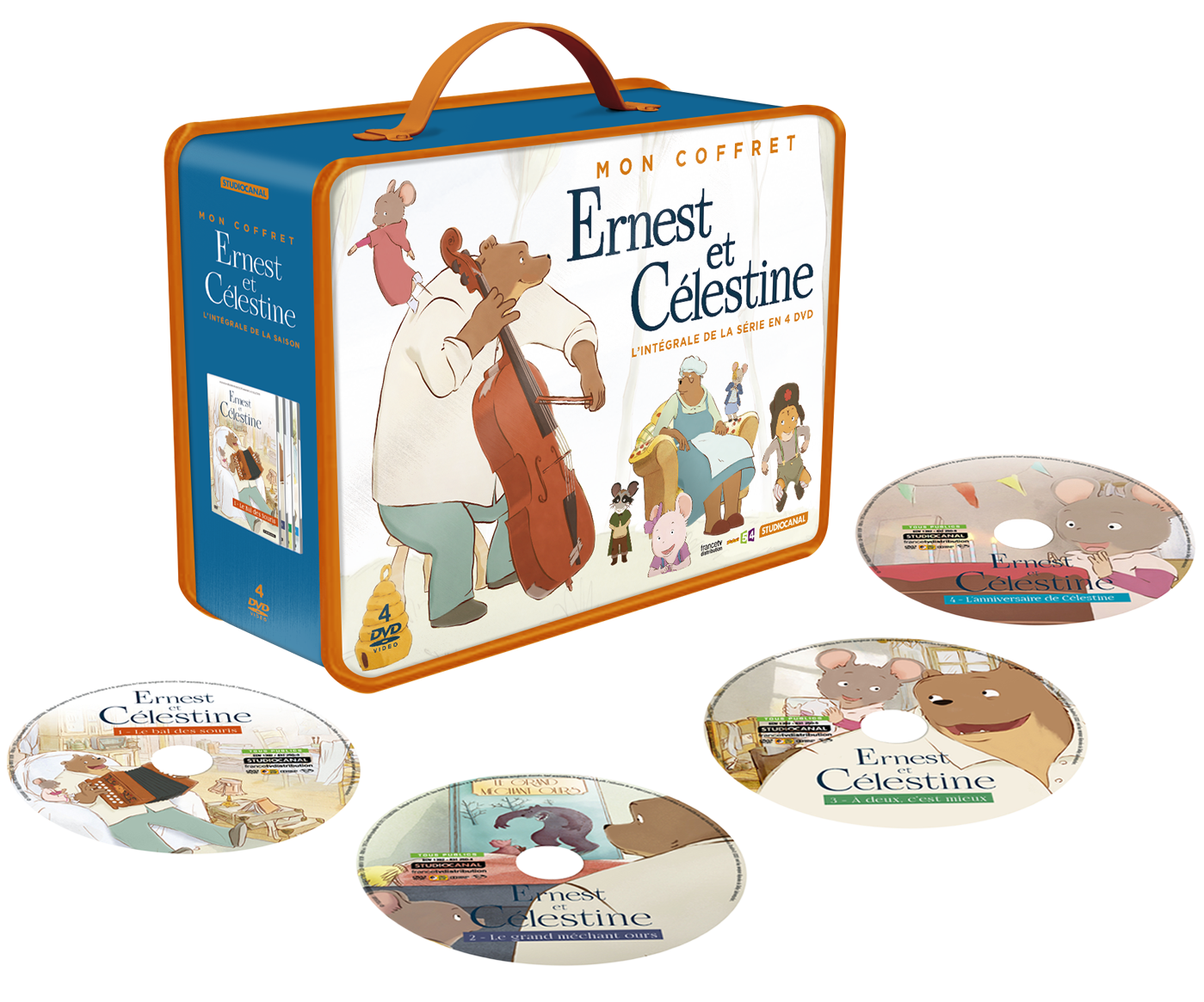 Coffret Ernest et Célestine