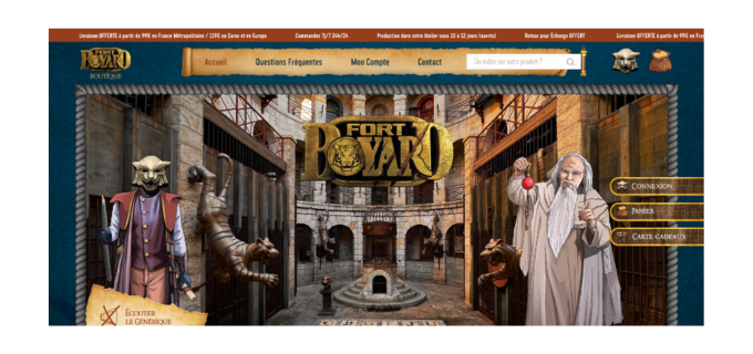 Fort Boyard Boutique en ligne
