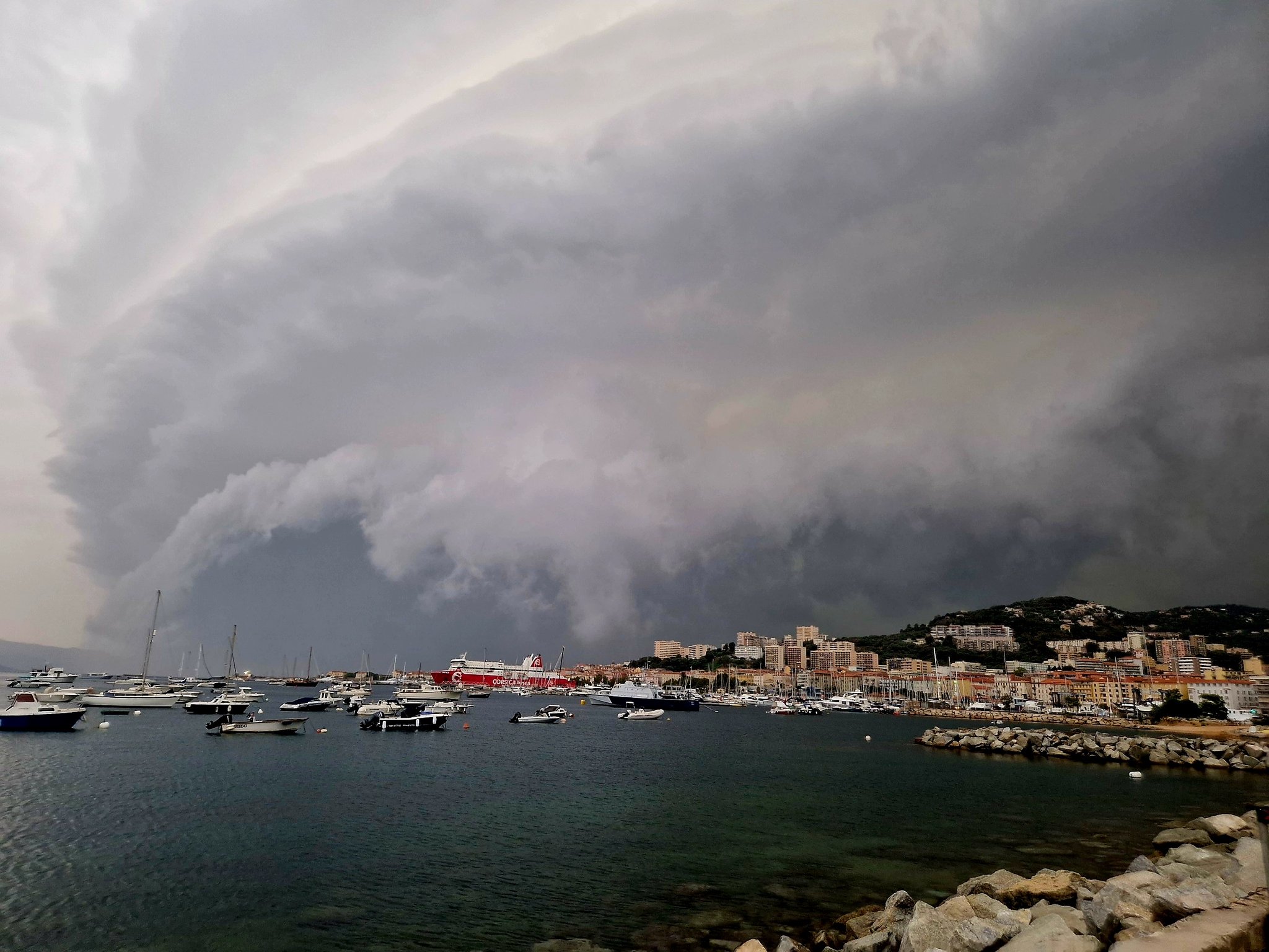 Tempête du 18 août à Ajaccio