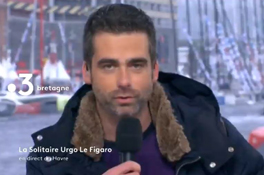Grégory Thélu, présentateur de la Solitaire Urgo le Figaro