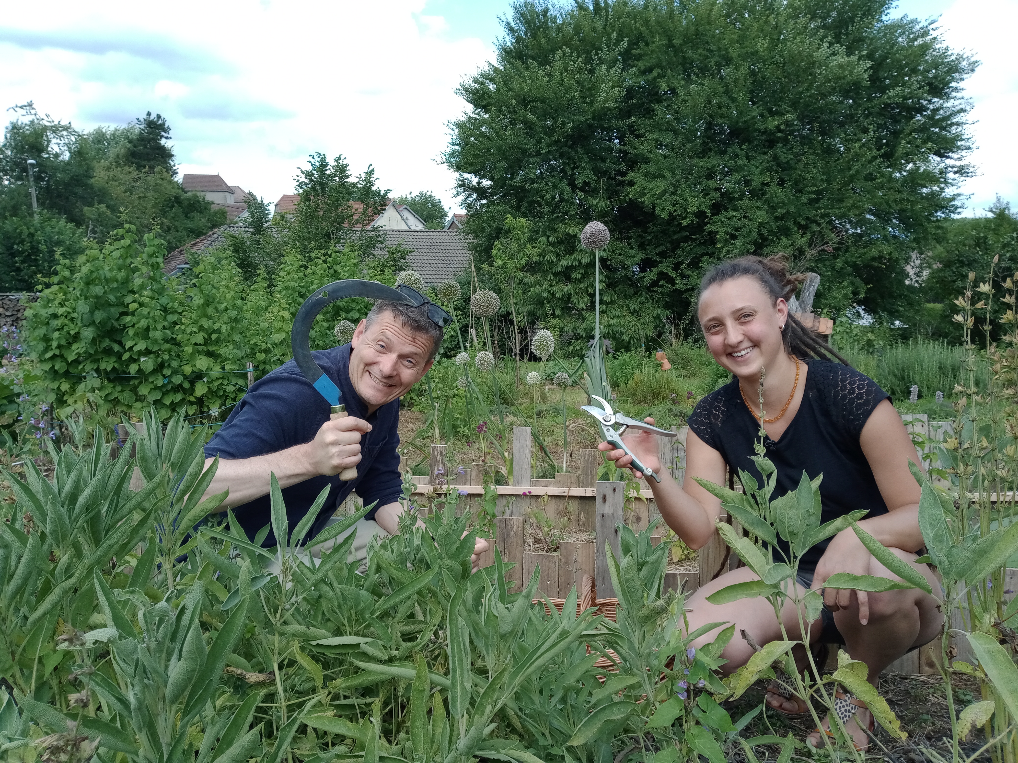 Jardin Nomade Haute-Saône La tête à l'endroit