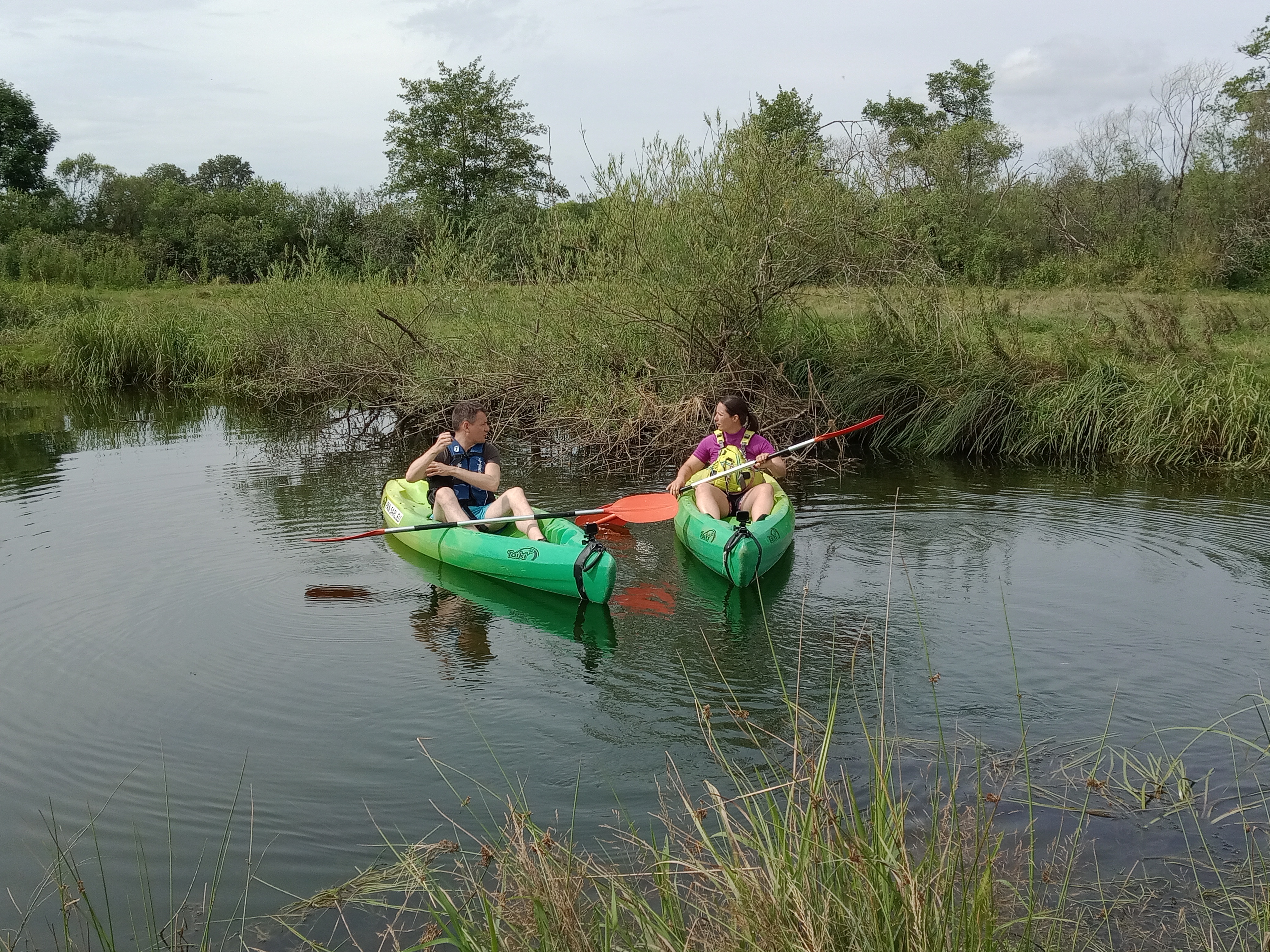 Canoë Haute-Saône la tête à l'endroit