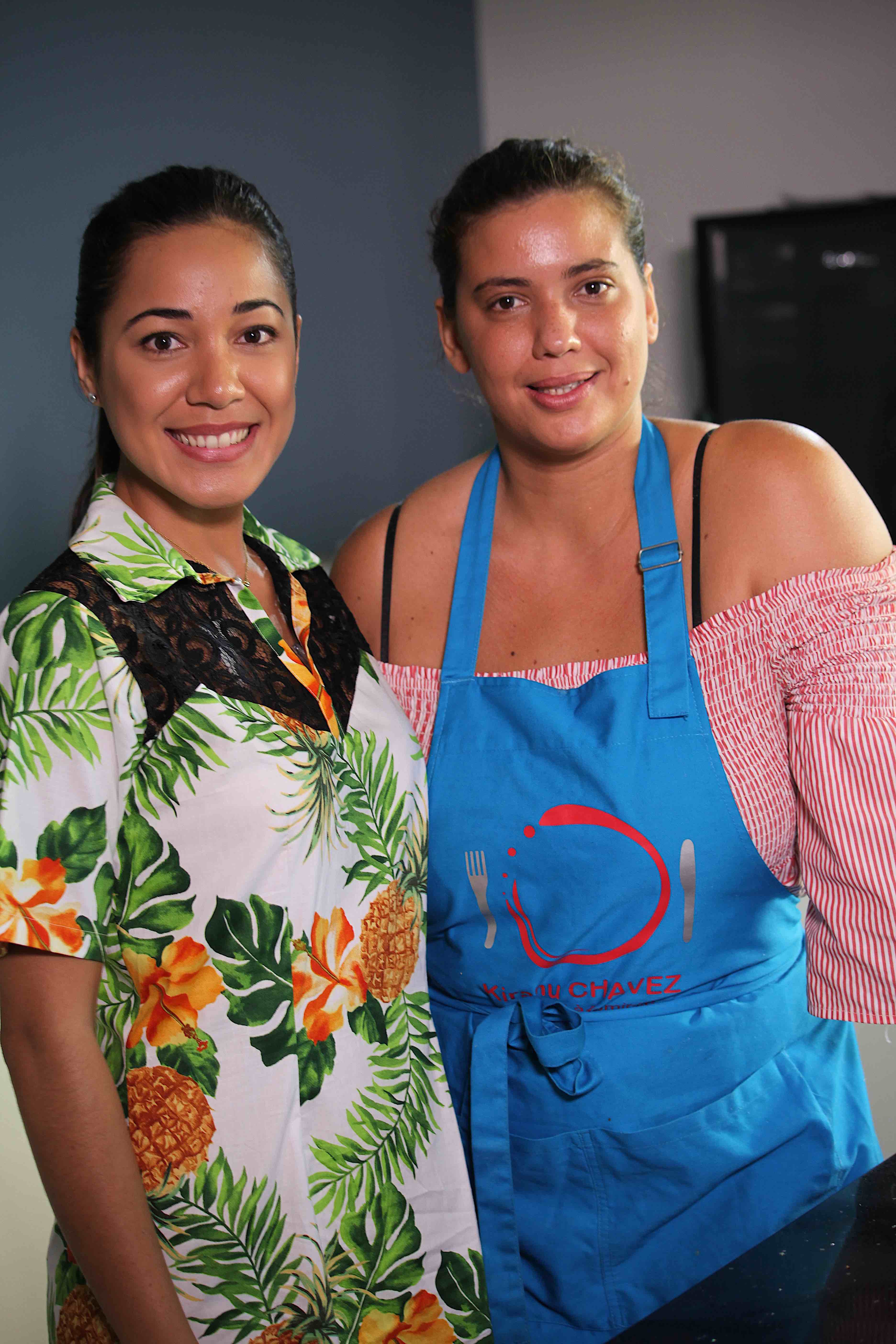 Eva Ariitai et Kirahu Chavez