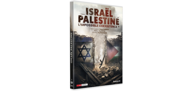 Maquette DVD du documentaire Israël/Palestine, l'impossible coexistence 
