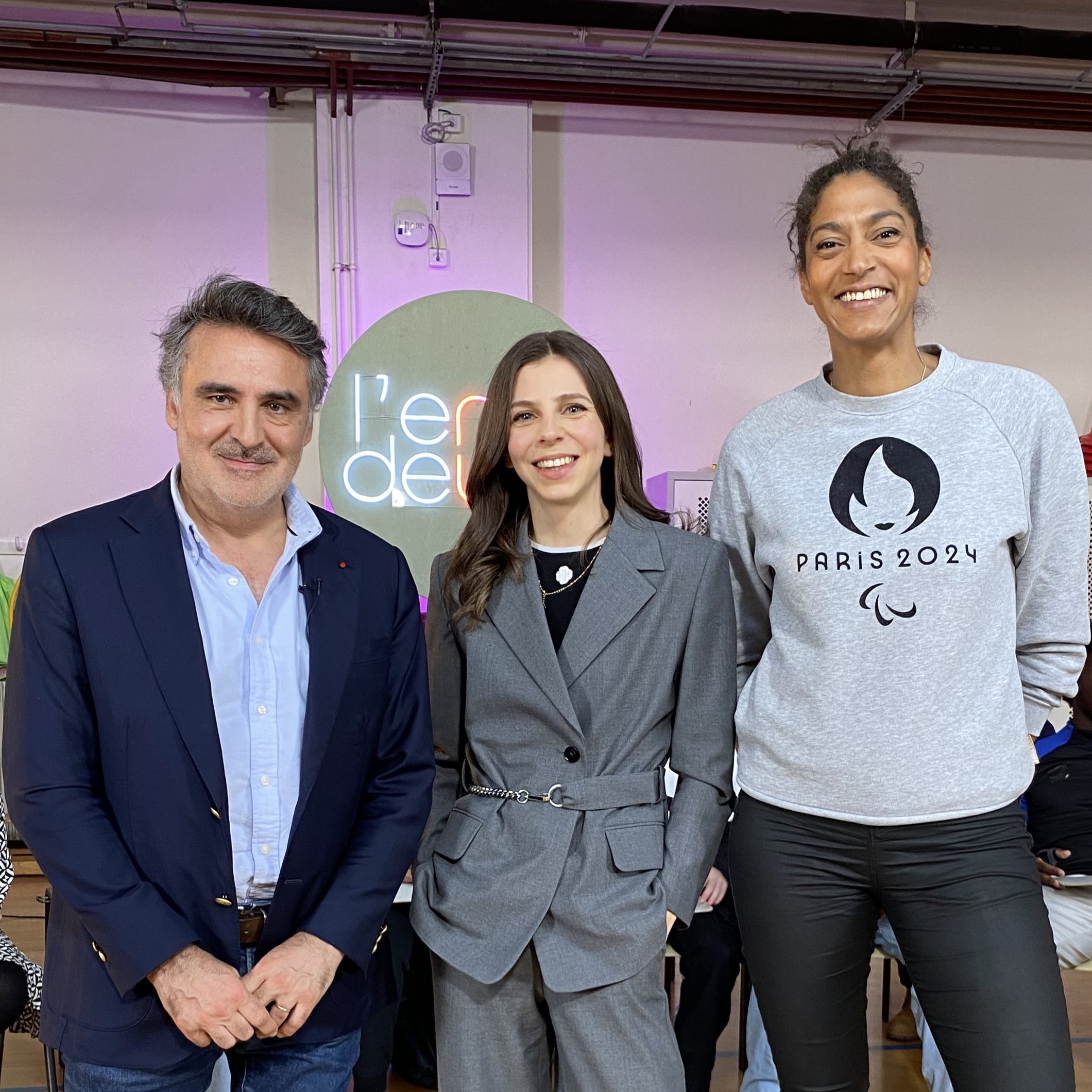 Stéphane Houdet, Alix Grousset et Emmeline Ndongue