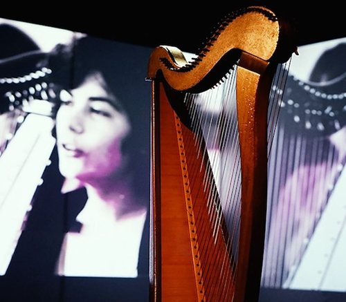 La harpe de Kristen Nogues
