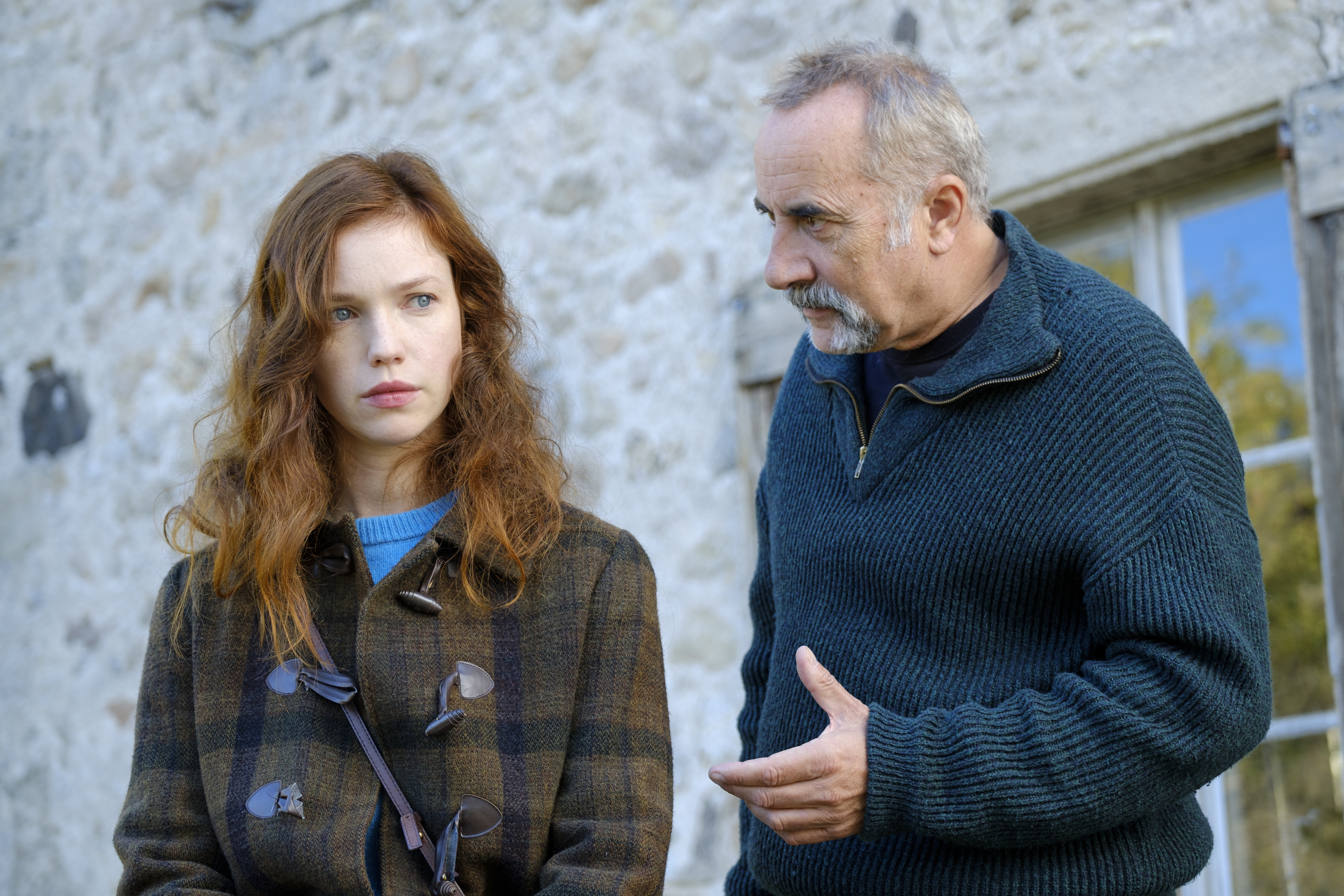 Avec Carolina Jurczak (Jeanne) et Antoine Duléry (Eric)