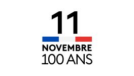 Logo 11 nov 2018 - 100 ans
