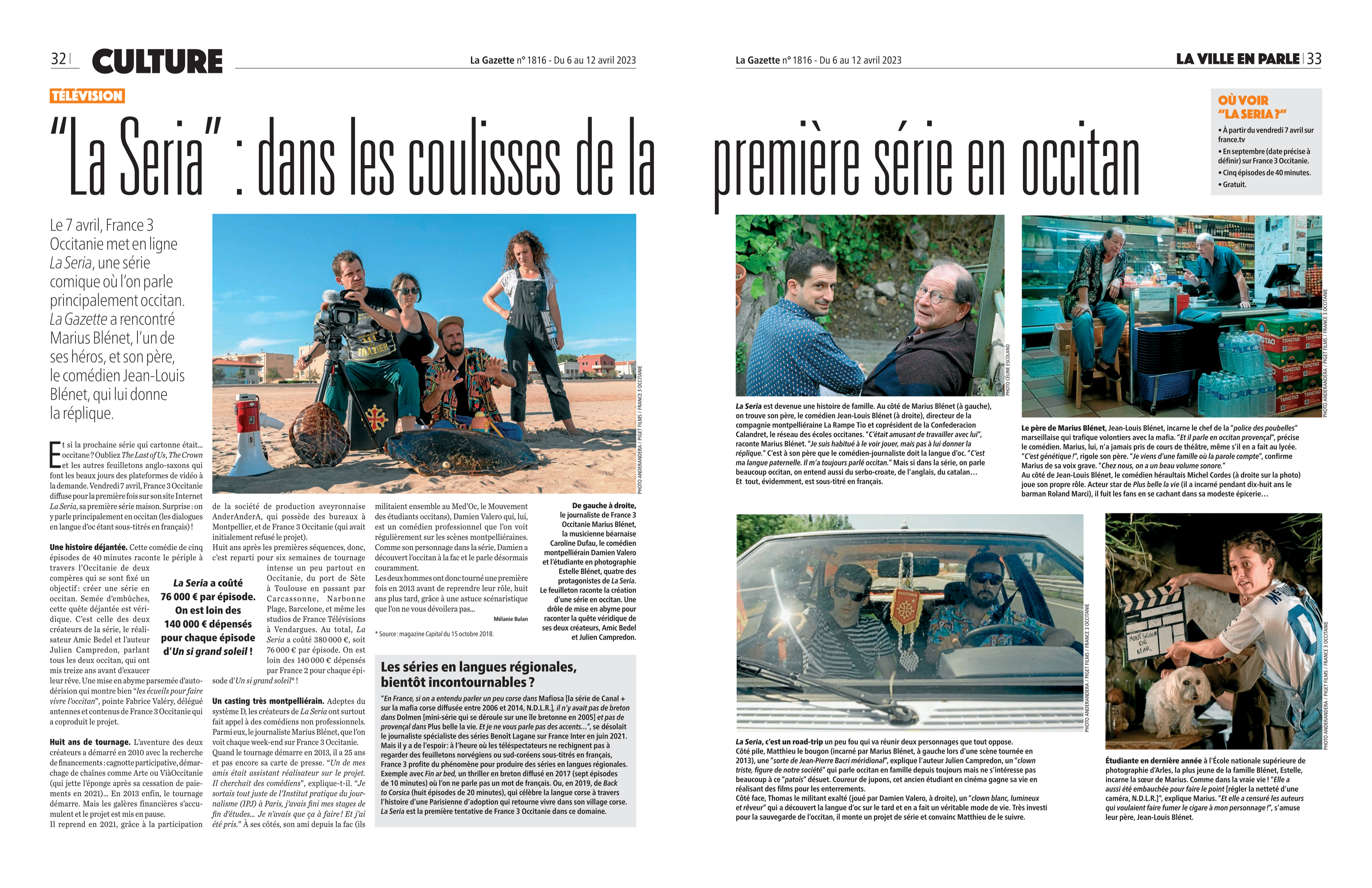 La Seria - La Gazette de Montpellier