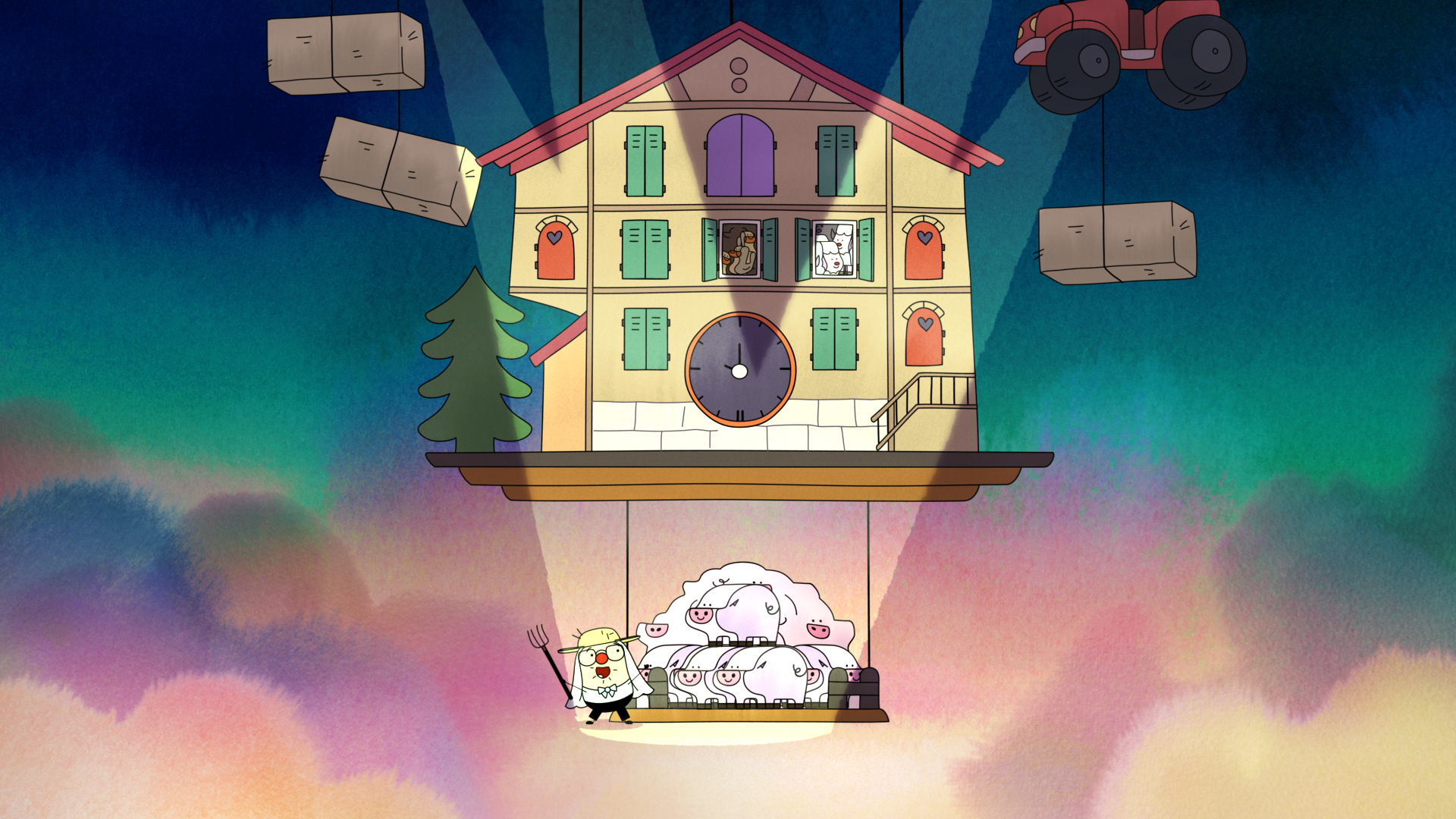 Dans la ferme de Mathurin